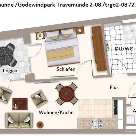 Godewindpark Travemuende Godewindpark Travemuende 2-08 * Lubeck